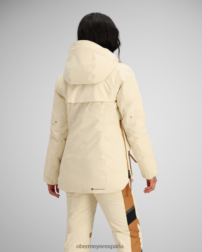 Obermeyer chaqueta de plumón meribel banco de arena mujer ropa P00B229