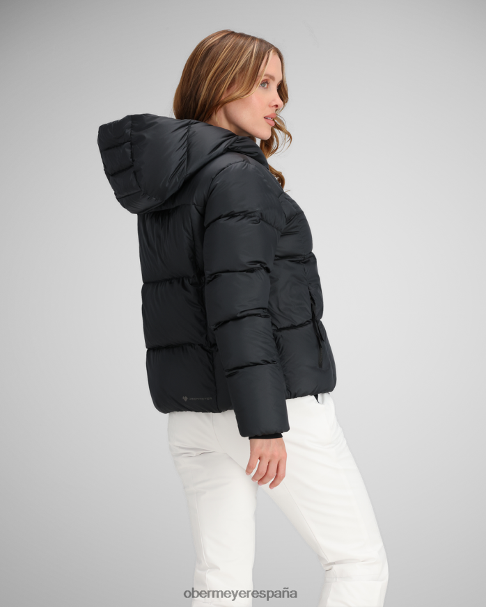 Obermeyer chaqueta de plumas calipso negro mujer ropa P00B113