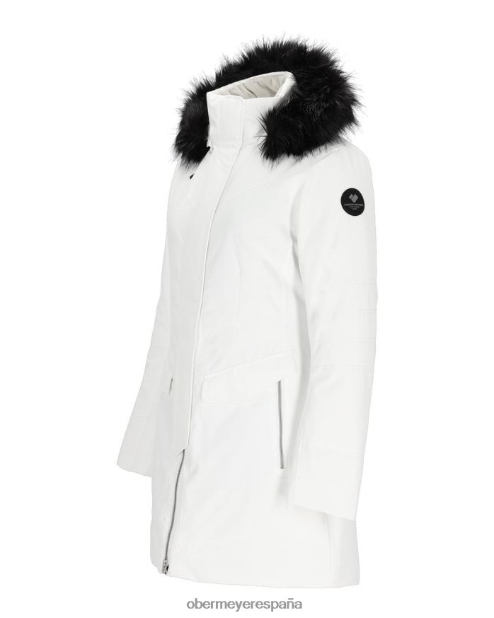 Obermeyer chaqueta de plumas sojourner blanco mujer ropa P00B108