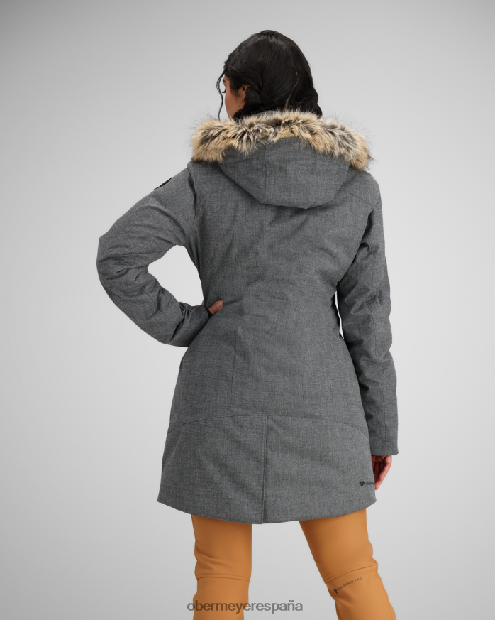 Obermeyer chaqueta de plumas sojourner carbón mujer ropa P00B106