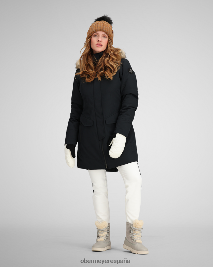 Obermeyer chaqueta de plumas sojourner negro mujer ropa P00B107