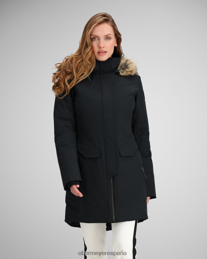 Obermeyer chaqueta de plumas sojourner negro mujer ropa P00B107