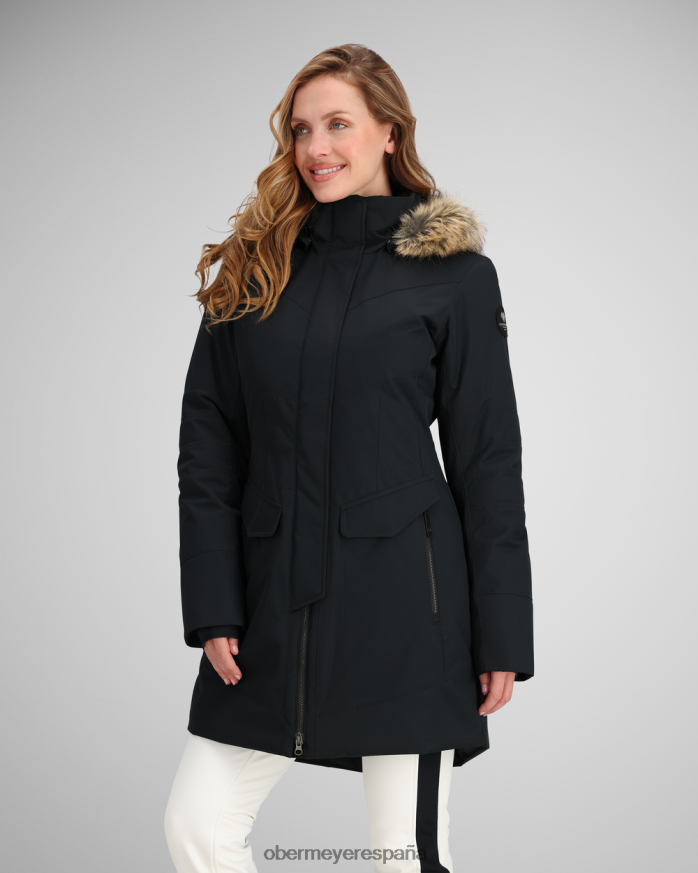 Obermeyer chaqueta de plumas sojourner negro mujer ropa P00B107