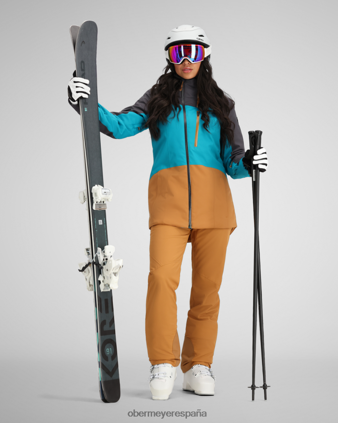 Obermeyer chaqueta de primera silla trullo yo mujer ropa P00B22