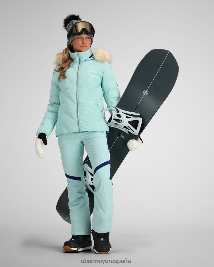 Obermeyer chaqueta explosiva la paz azul mujer ropa P00B51