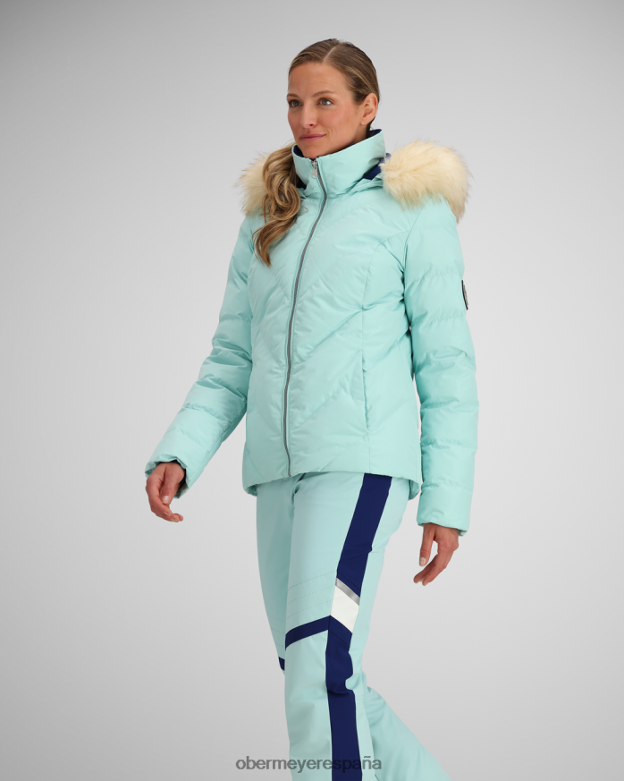 Obermeyer chaqueta explosiva la paz azul mujer ropa P00B51