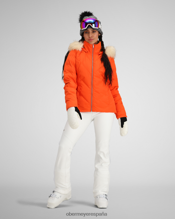 Obermeyer chaqueta explosiva naranja confitada mujer ropa P00B52