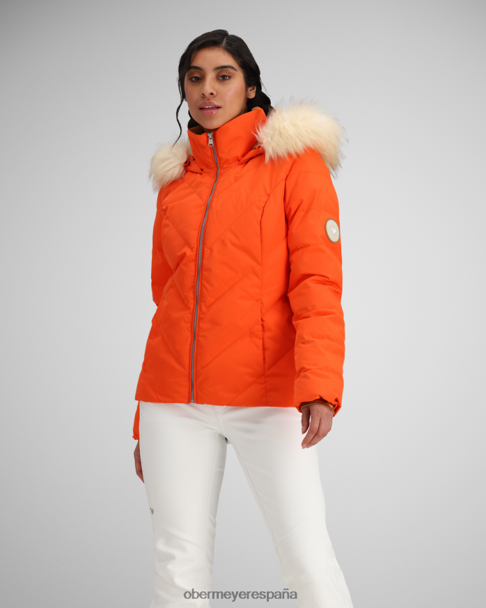 Obermeyer chaqueta explosiva naranja confitada mujer ropa P00B52