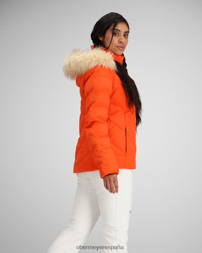 Obermeyer chaqueta explosiva naranja confitada mujer ropa P00B52