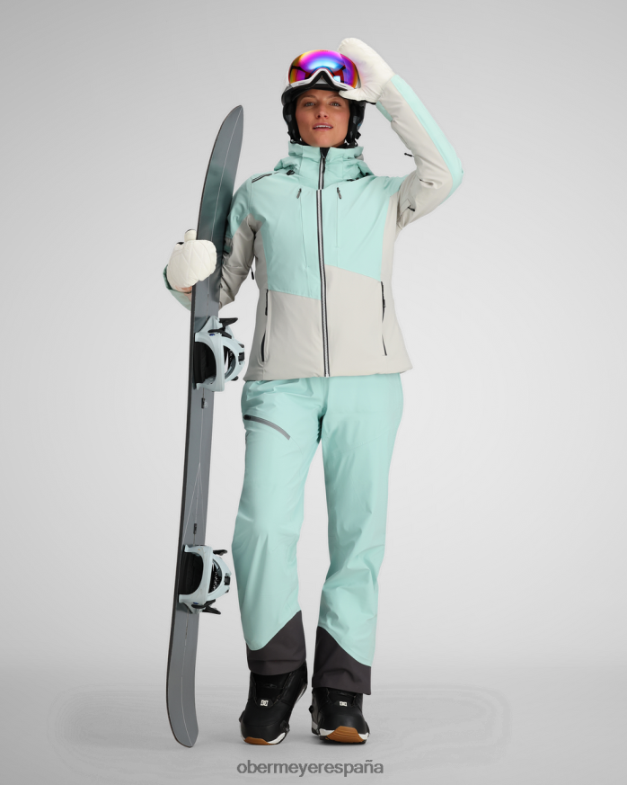 Obermeyer chaqueta platino la paz azul mujer ropa P00B178