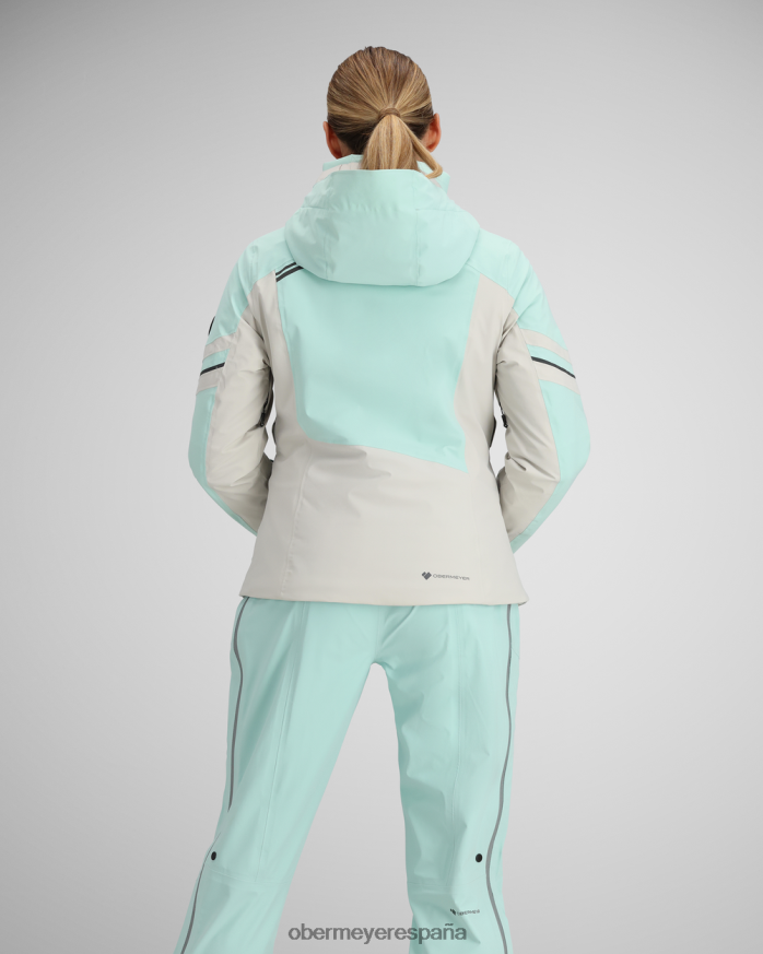 Obermeyer chaqueta platino la paz azul mujer ropa P00B178