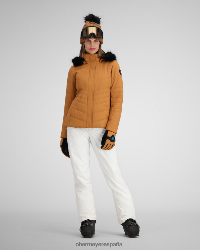 Obermeyer chaqueta toscana ii azúcar morena mujer ropa P00B167