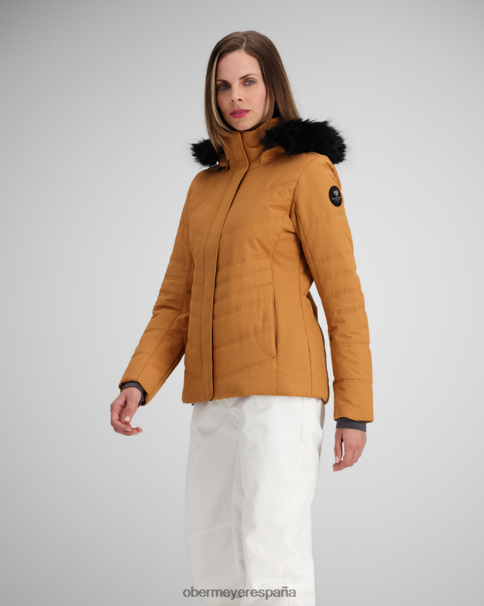 Obermeyer chaqueta toscana ii azúcar morena mujer ropa P00B167