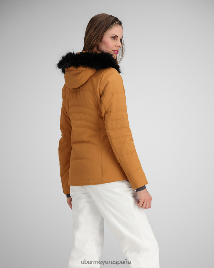 Obermeyer chaqueta toscana ii azúcar morena mujer ropa P00B167