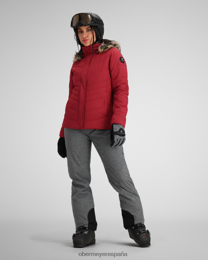 Obermeyer chaqueta toscana ii campanas granate mujer ropa P00B171