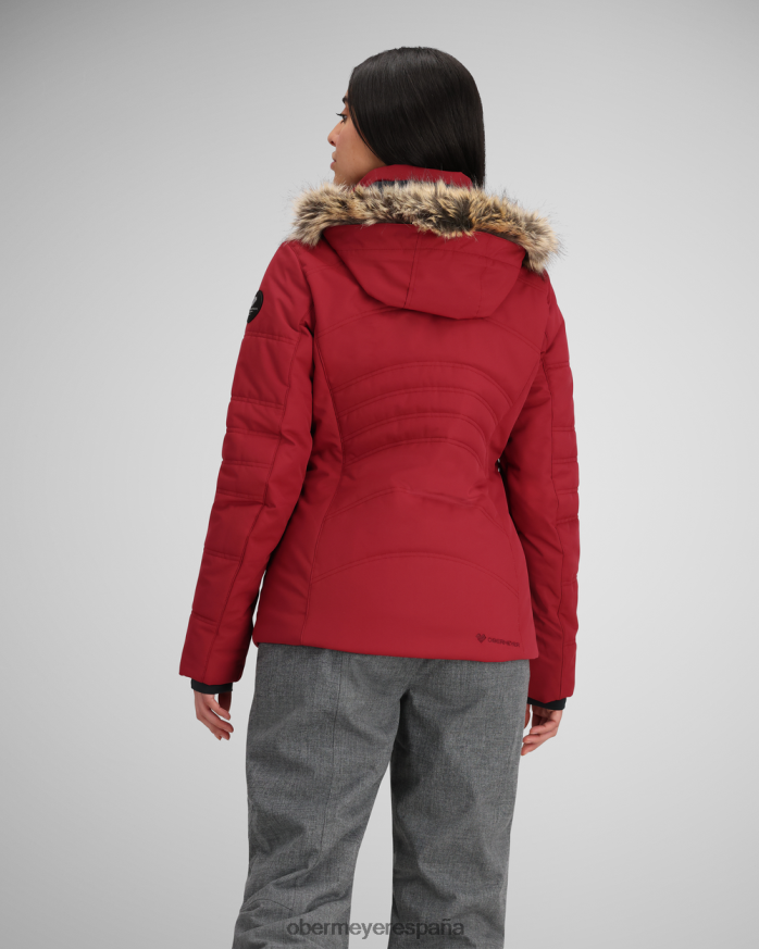 Obermeyer chaqueta toscana ii campanas granate mujer ropa P00B171