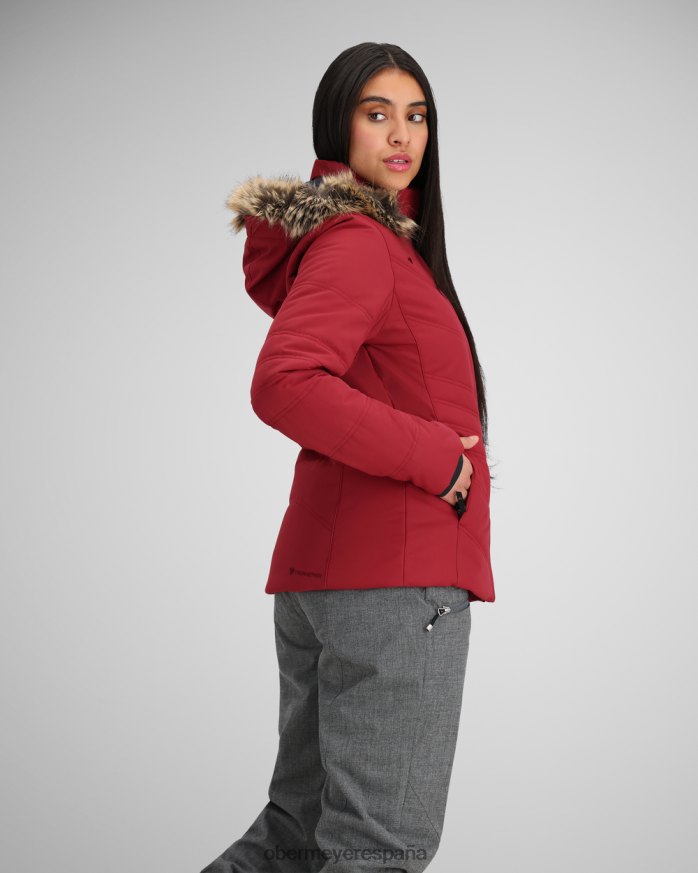 Obermeyer chaqueta toscana ii campanas granate mujer ropa P00B171