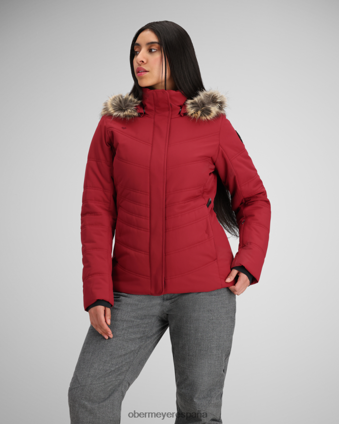 Obermeyer chaqueta toscana ii campanas granate mujer ropa P00B171
