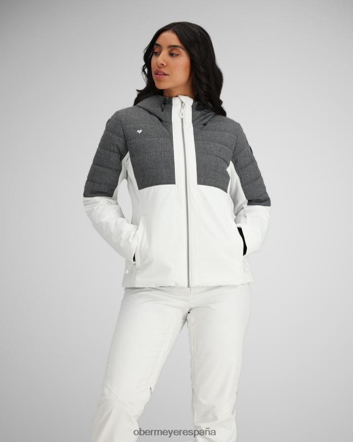 Obermeyer chaqueta transversal carbón mujer ropa P00B273