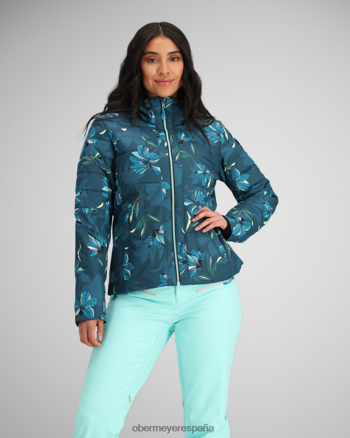 Obermeyer chaqueta transversal en flor mujer ropa P00B275