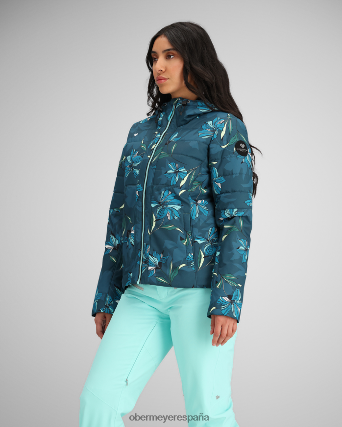 Obermeyer chaqueta transversal en flor mujer ropa P00B275