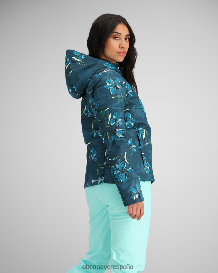 Obermeyer chaqueta transversal en flor mujer ropa P00B275