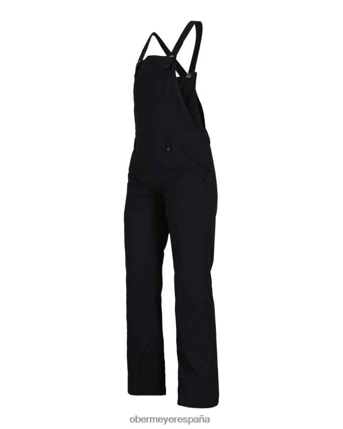 Obermeyer mono con pechera malta negro mujer ropa P00B124