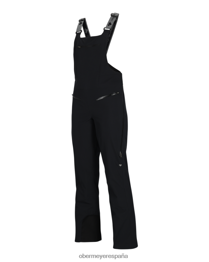 Obermeyer pantalón con pechera bliss negro mujer ropa P00B93