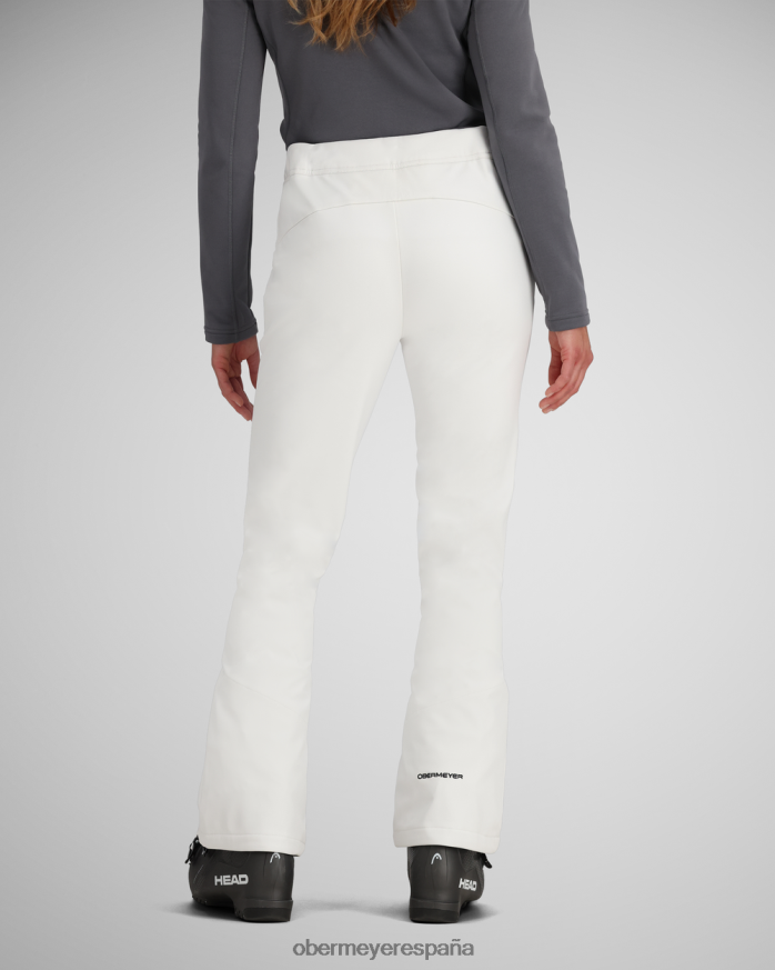 Obermeyer pantalón elástico hillary blanco mujer ropa P00B63