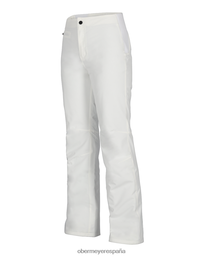 Obermeyer pantalón elástico sugarbush blanco mujer ropa P00B33