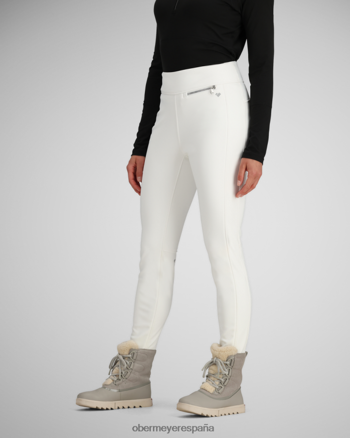 Obermeyer pantalón jinks itb softshell blanco mujer ropa P00B29