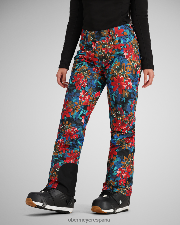 Obermeyer pantalón malta estampado pradera alpina mujer ropa P00B122
