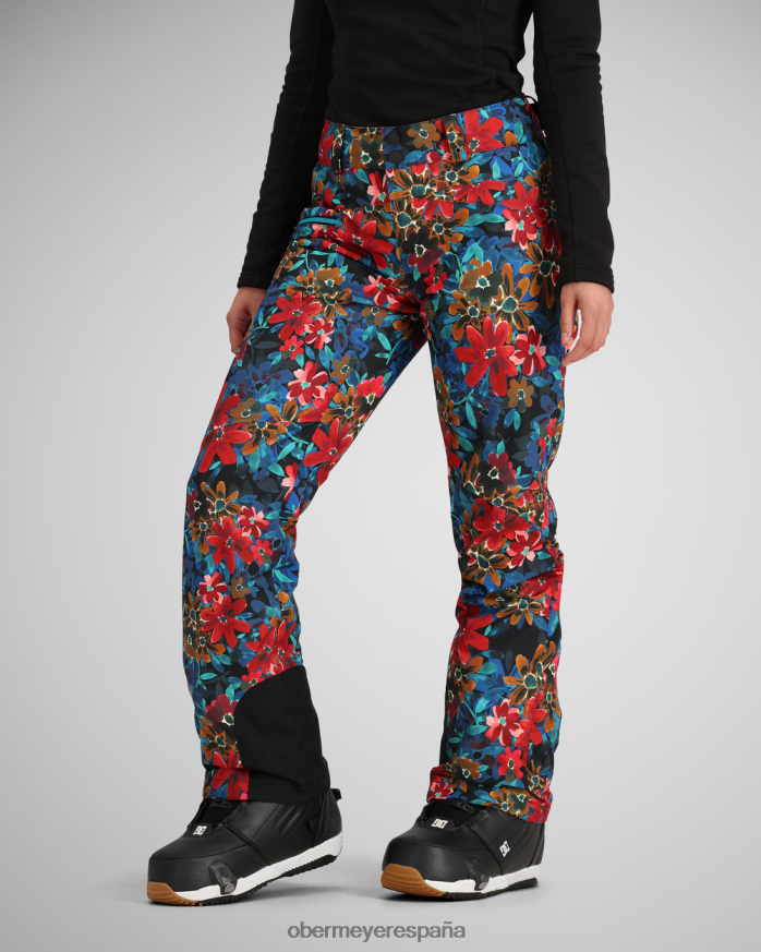 Obermeyer pantalón malta estampado pradera alpina mujer ropa P00B122