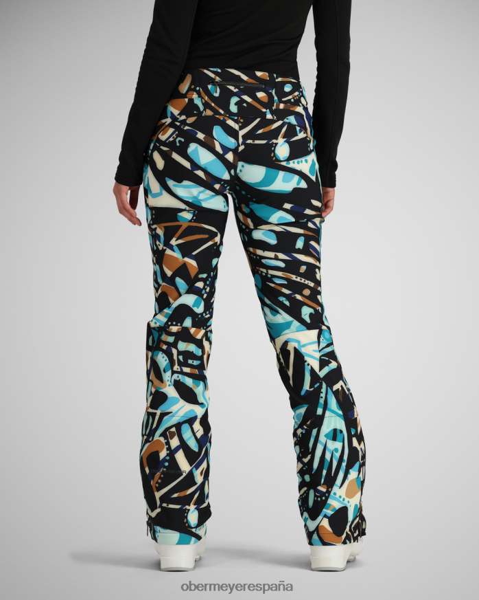 Obermeyer pantalón softshell clio estampado mariposa mujer ropa P00B300