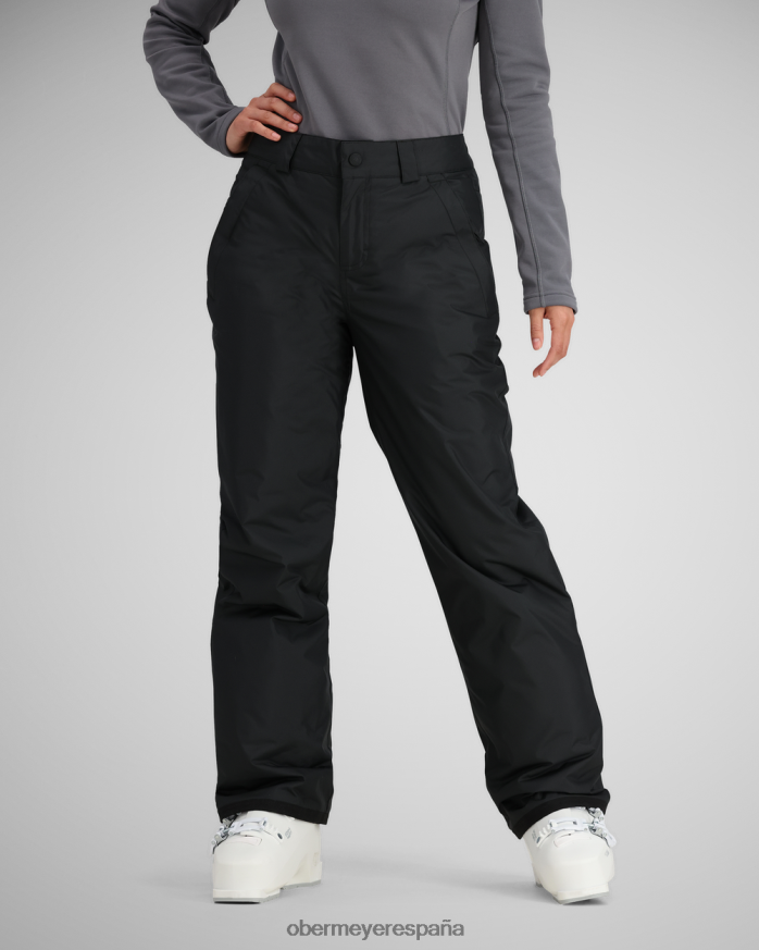 Obermeyer pantalón trapezoidal negro mujer ropa P00B298