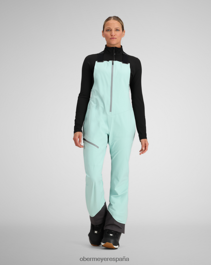 Obermeyer w babero de concha de tierras altas la paz azul mujer ropa P00B235