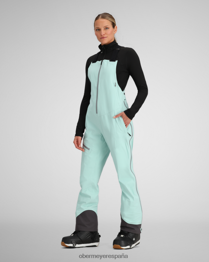 Obermeyer w babero de concha de tierras altas la paz azul mujer ropa P00B235