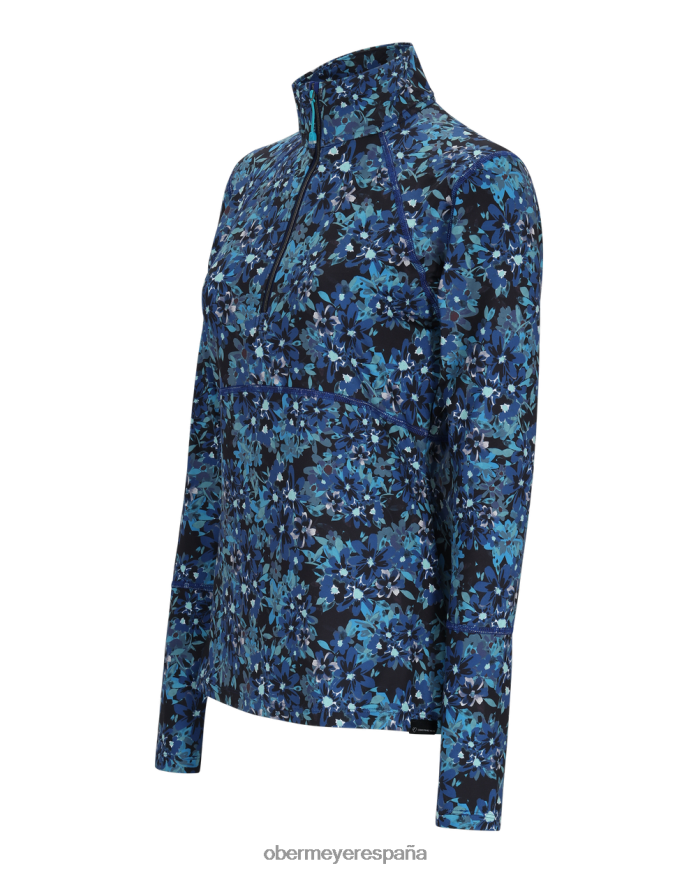 Obermeyer descubrir 1/4 zip flores de invierno mujer ropa P00B189
