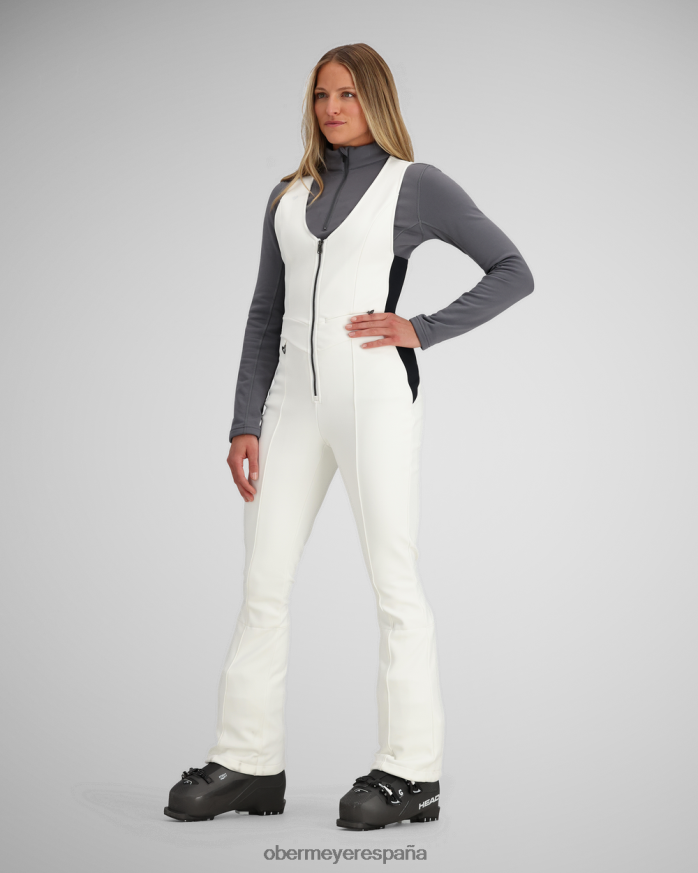 Obermeyer traje softshell cibeles blanco mujer ropa P00B287