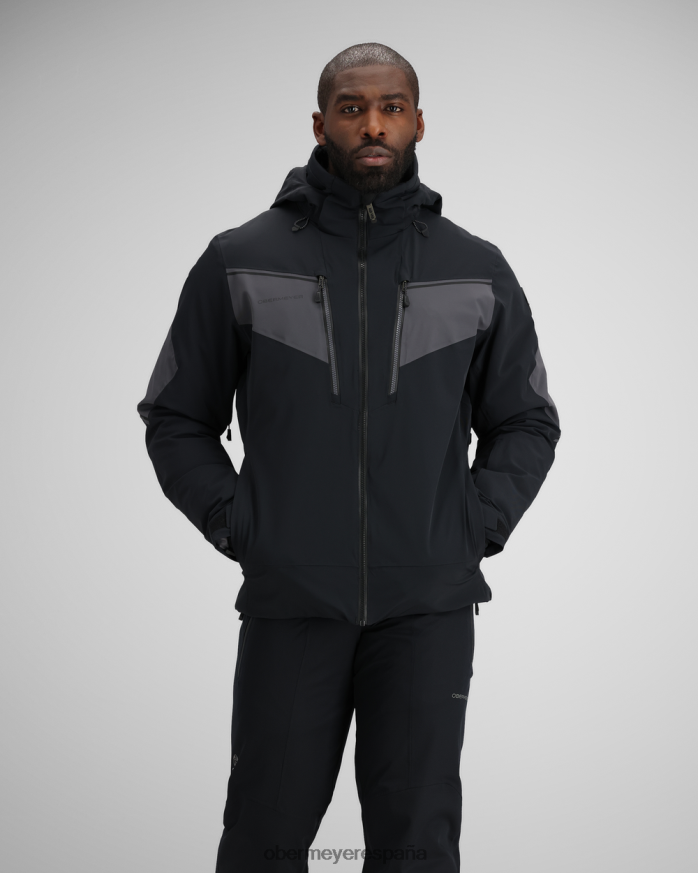 Obermeyer chaqueta cargador elite negro unisexo ropa P00B411