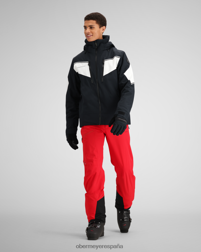 Obermeyer chaqueta cargador negro unisexo ropa P00B470