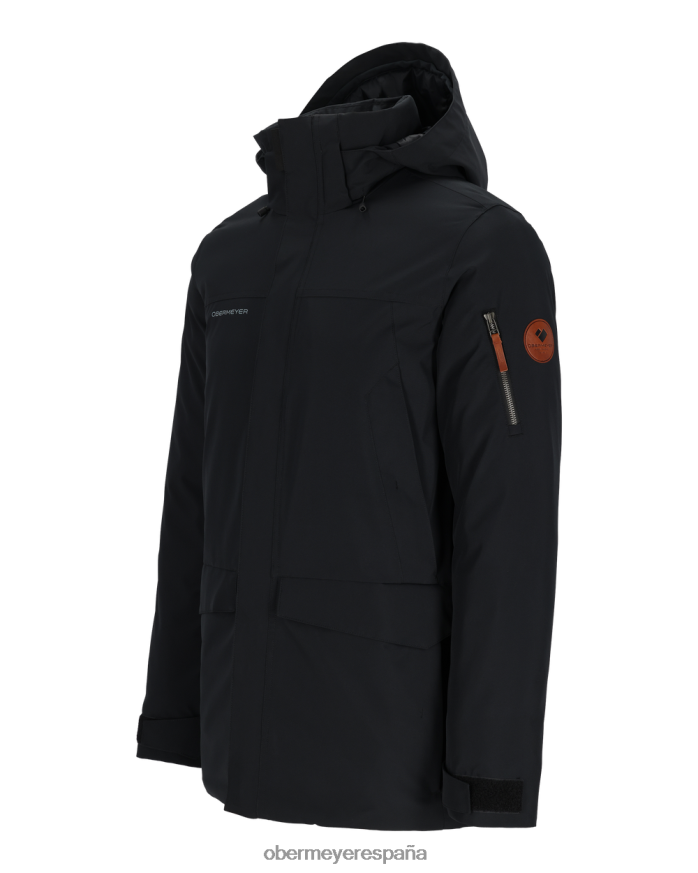 Obermeyer chaqueta de cresta negro unisexo ropa P00B441