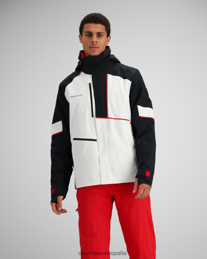 Obermeyer chaqueta de tungsteno blanco unisexo ropa P00B385