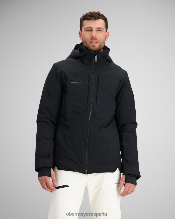 Obermeyer chaqueta de xenón negro unisexo ropa P00B418