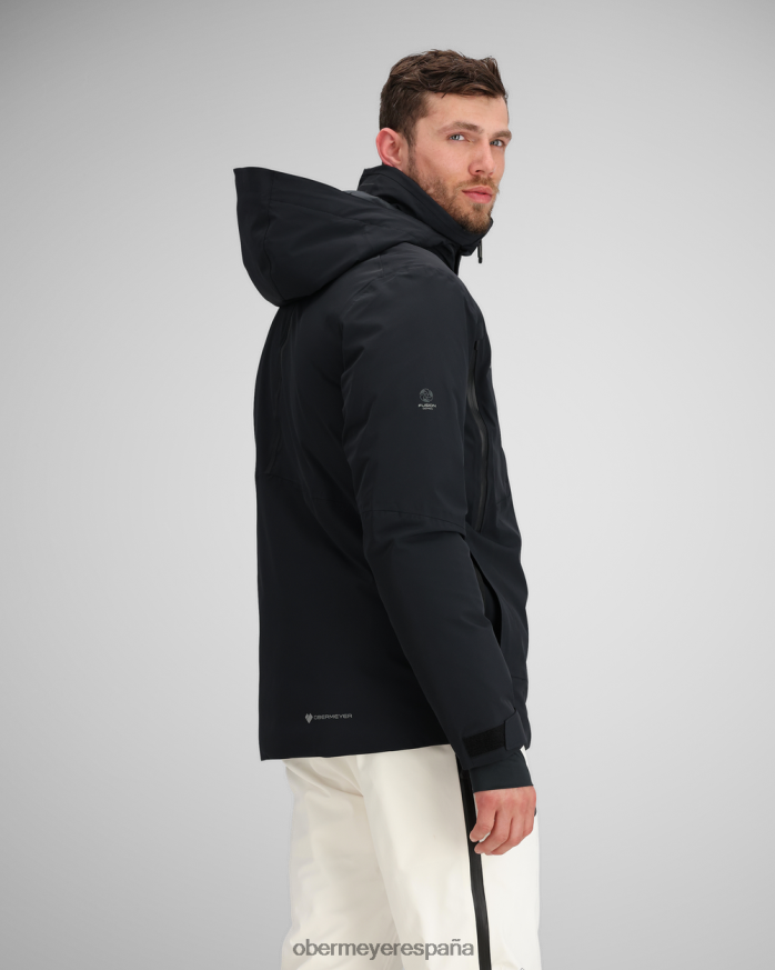 Obermeyer chaqueta de xenón negro unisexo ropa P00B418