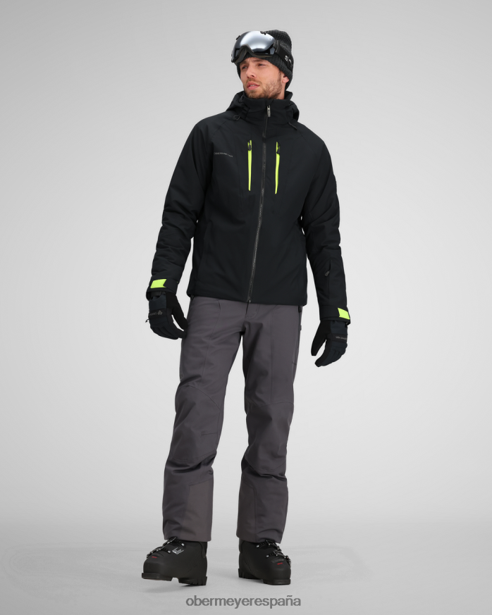 Obermeyer chaqueta kenai negro unisexo ropa P00B389