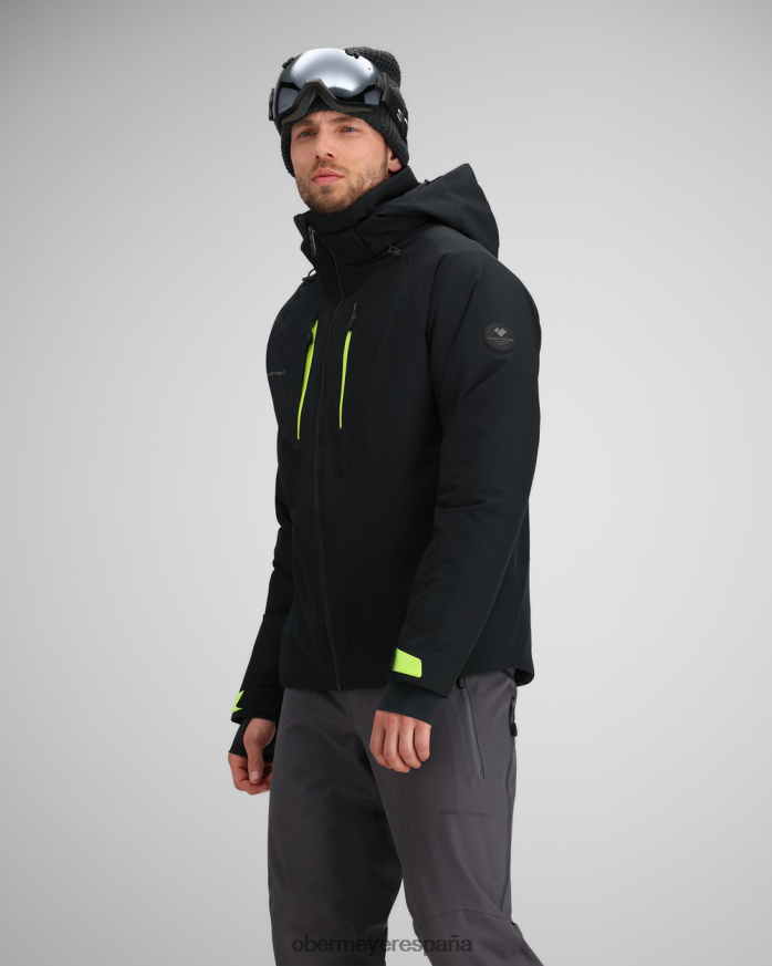 Obermeyer chaqueta kenai negro unisexo ropa P00B389