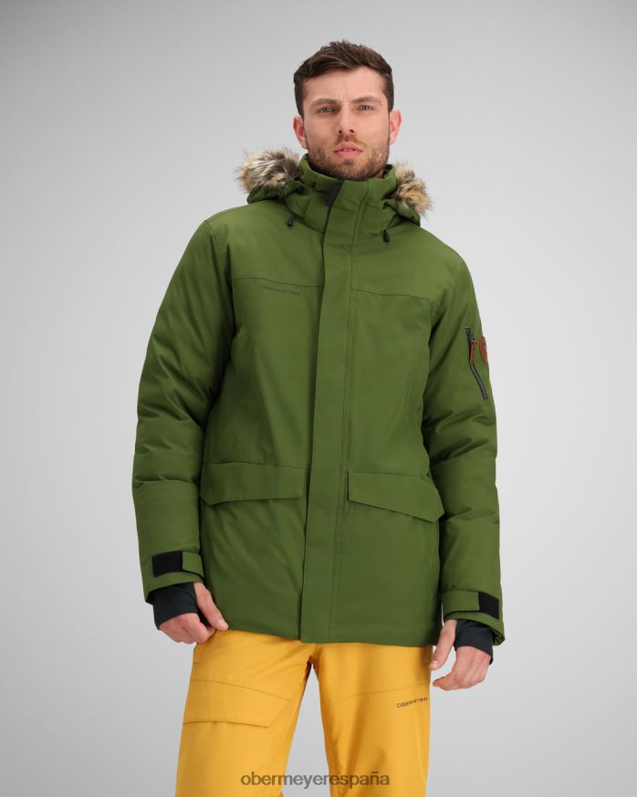 Obermeyer chaqueta ridgeline con piel sintética enebro unisexo ropa P00B395