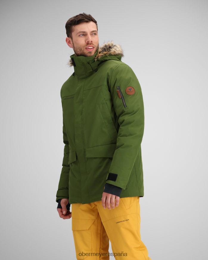 Obermeyer chaqueta ridgeline con piel sintética enebro unisexo ropa P00B395