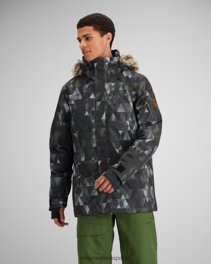 Obermeyer chaqueta ridgeline con piel sintética fuera de los límites unisexo ropa P00B394